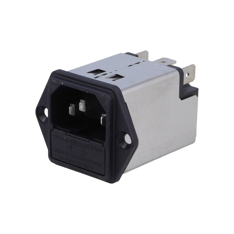 Conector de Alimentare AC 4A 250VAC IEC 60320 | Electronic-mag.ro | Componente Electronice Conector de Alimentare AC 4A 250VAC IEC 60320 | Electronic-mag.ro | Componente Electronice
