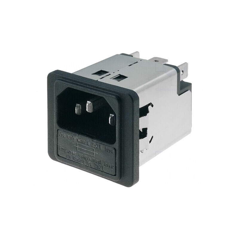 Conector de Alimentare AC IEC 60320 10A 250V | Electronic-mag.ro | Componente Electronice Conector de Alimentare AC IEC 60320 10A 250V | Electronic-mag.ro | Componente Electronice