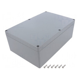 Carcasă Universală ABS Gri Deschis 160x240x90mm | Electronic-mag.ro | Componente Electronice