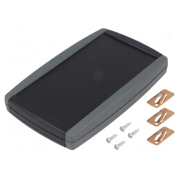 Carcasă universală 96x156x24mm neagră ABS TEKNET | Electronic-mag.ro | Componente Electronice