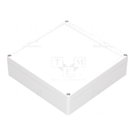 Carcasă Universală Policarbonat IP65 190x190x55mm | Electronic-mag.ro | Componente Electronice