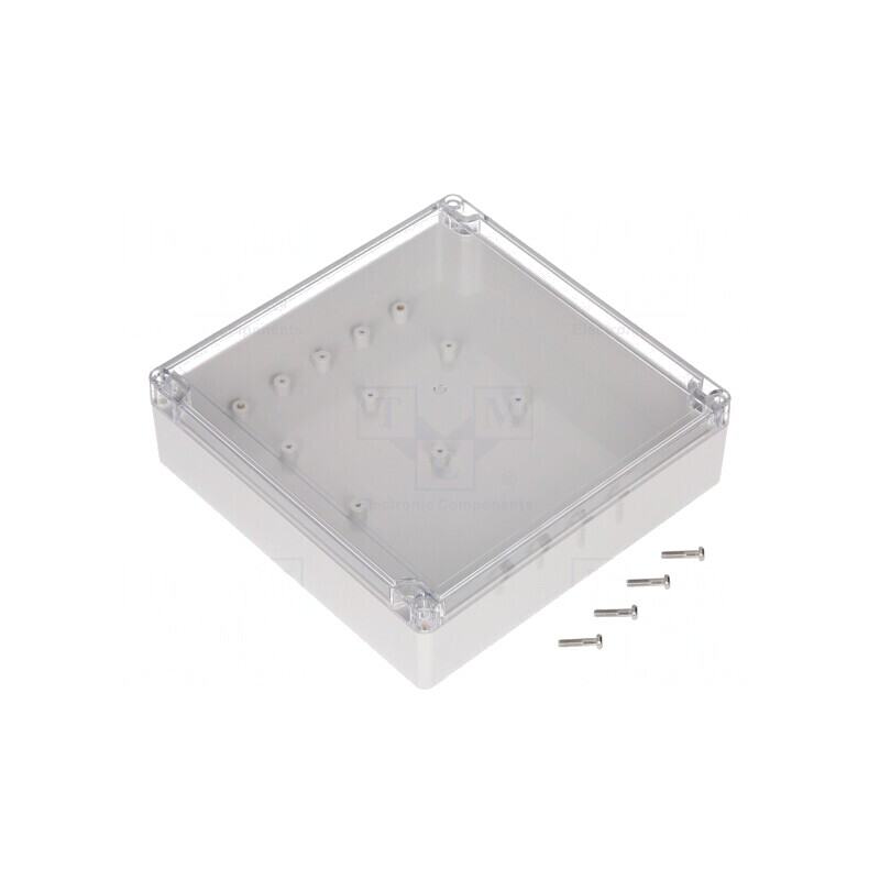 Carcasă Universală Policarbonat IP65 190x190x55mm | Electronic-mag.ro | Componente Electronice Carcasă Universală Policarbonat IP65 190x190x55mm | Electronic-mag.ro | Componente Electronice