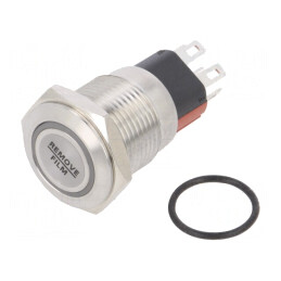 Comutator Anti-Vandalism SPDT 2A 36VDC IP65 ON-(ON) | Electronic-mag.ro | Componente Electronice