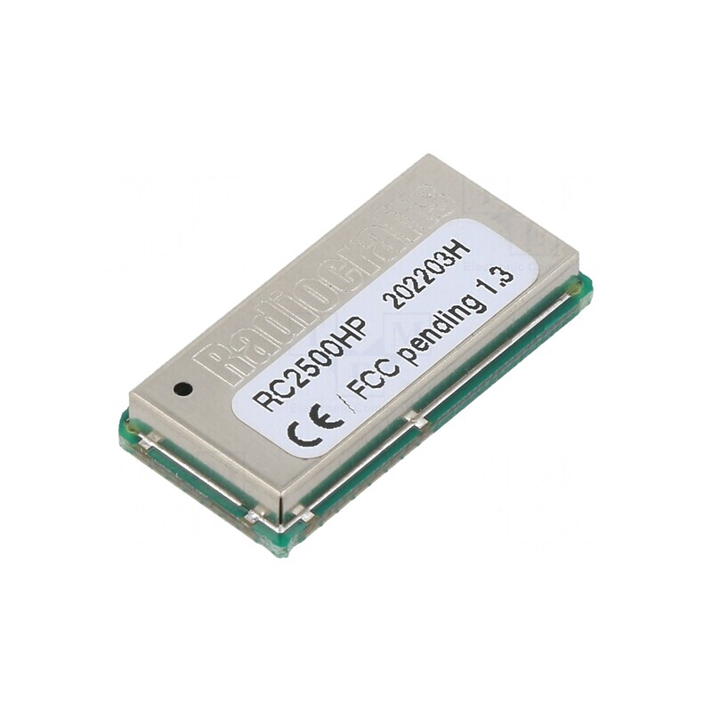 Modul RF UART 2,7-3,6V 100kbps SMD RC2500HP-RC232 | Electronic-mag.ro | Componente Electronice
