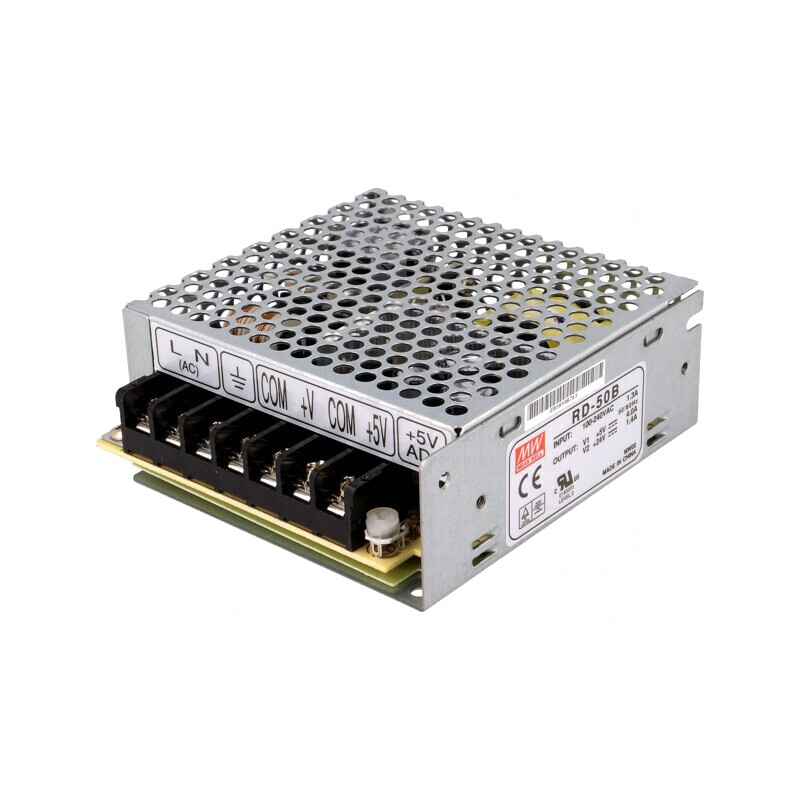Alimentator modular 53.6W 5VDC RD-50B | Electronic-mag.ro | Componente Electronice Alimentator modular 53.6W 5VDC RD-50B | Electronic-mag.ro | Componente Electronice