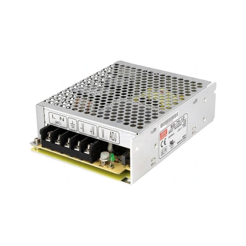 Alimentator Modular 75W 12V 6A | Electronic-mag.ro | Componente Electronice