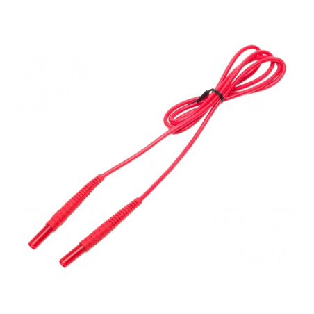 Cablu de Măsurare Mufă Banană 4mm 1kV | Electronic-mag.ro | Componente Electronice