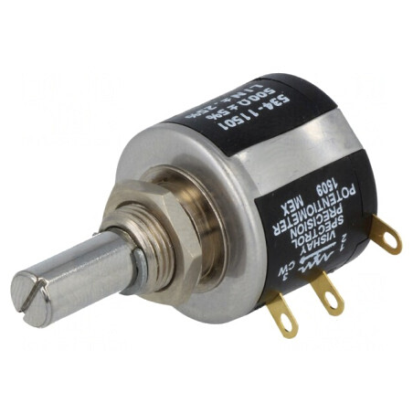 Potentiometru axial multitura 500Ω 2W ±5% 6,35mm Serie 534 | Electronic-mag.ro | Componente Electronice