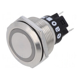 Lampă de control LED roșie 12V Ø22mm