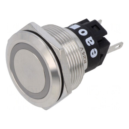 Lampa LED Control Roșie Ø22mm 24VDC 24VAC | Electronic-mag.ro | Componente Electronice