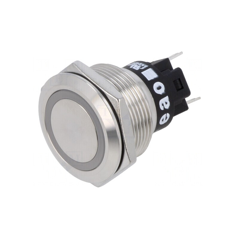 Lampa LED Verde Ø22mm 12V | Electronic-mag.ro | Componente Electronice