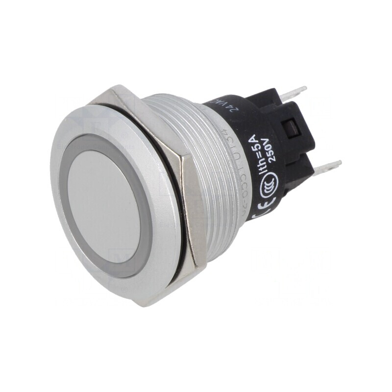 Lampă Control LED Verde 24V Ø22mm | Electronic-mag.ro | Componente Electronice Lampă Control LED Verde 24V Ø22mm | Electronic-mag.ro | Componente Electronice