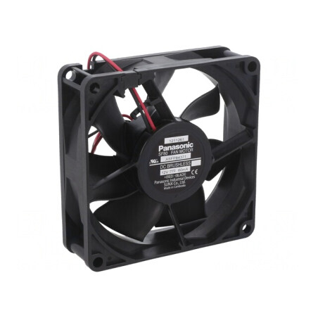 Ventilator axial 12V 80x80x25mm 44,4m3/h 19dBA | Electronic-mag.ro | Componente Electronice