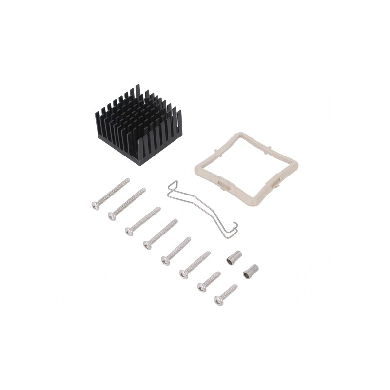 Radiator Negru cu Aripioare 35x35x19.5mm | Electronic-mag.ro | Componente Electronice Radiator Negru cu Aripioare 35x35x19.5mm | Electronic-mag.ro | Componente Electronice