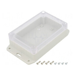 Carcasă Universală 85x125x40mm cu Lame de Fixare | Electronic-mag.ro | Componente Electronice