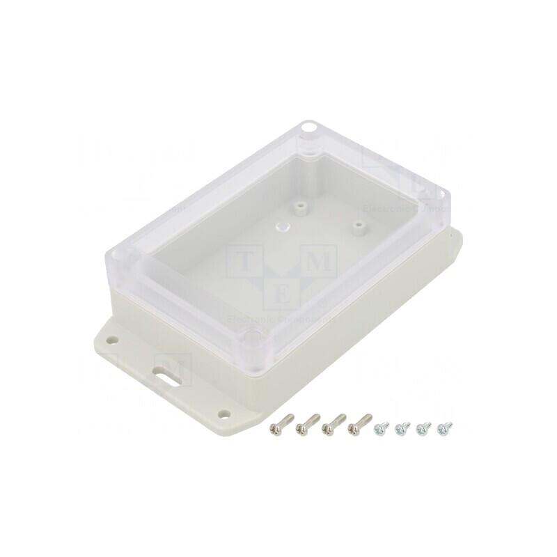 Carcasă Universală 85x125x40mm cu Lame de Fixare | Electronic-mag.ro | Componente Electronice