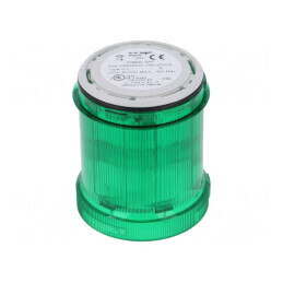Semnalizator Luminos Verde BA15D 12-250V | Electronic-mag.ro | Componente Electronice