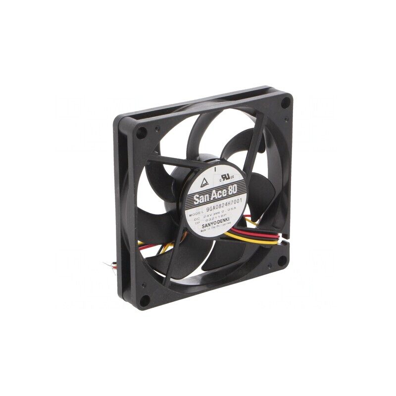 Ventilator axial DC 24V 80x80x15mm | Electronic-mag.ro | Componente Electronice