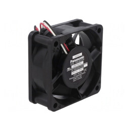 Ventilator DC axial 24V 60x60x25mm 28,8m3/h 23,5dBA | Electronic-mag.ro | Componente Electronice