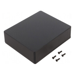 Carcasă Universală Aluminiu IP54 121x145x39mm | Electronic-mag.ro | Componente Electronice