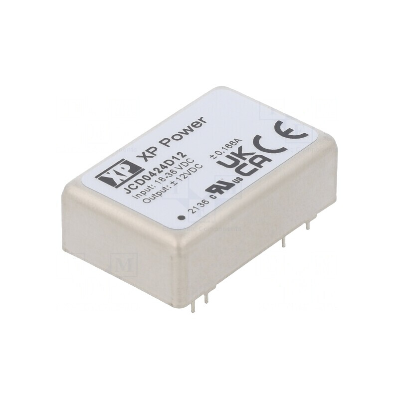 Convertor DC/DC 4W 18-36V la 12V și -12V THT | Electronic-mag.ro | Componente Electronice