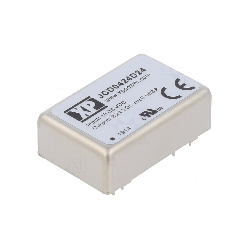 Convertor DC/DC 4W 18-36V la 24V/-24V THT | Electronic-mag.ro | Componente Electronice