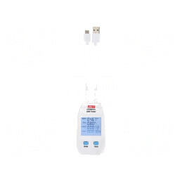Tester USB LCD 4-24V 50mA-5A UT658DUAL | Electronic-mag.ro | Componente Electronice