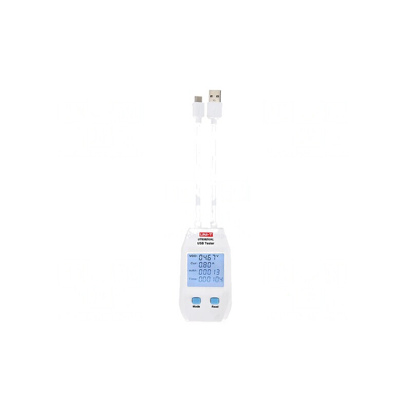 Tester USB LCD 4-24V 50mA-5A UT658DUAL | Electronic-mag.ro | Componente Electronice