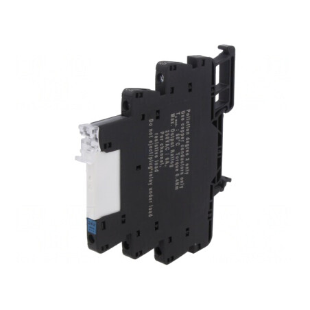 Releu intermediar SPDT 24VDC 6A pentru șină DIN | Electronic-mag.ro | Componente Electronice