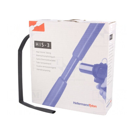 Manșon Termocontractabil 9mm 3:1 5m Negru | Electronic-mag.ro | Componente Electronice