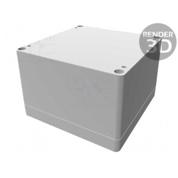 Carcasă Universală Policarbonat 120x120x80mm | Electronic-mag.ro | Componente Electronice