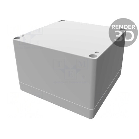 Carcasă Universală Policarbonat 120x120x80mm | Electronic-mag.ro | Componente Electronice