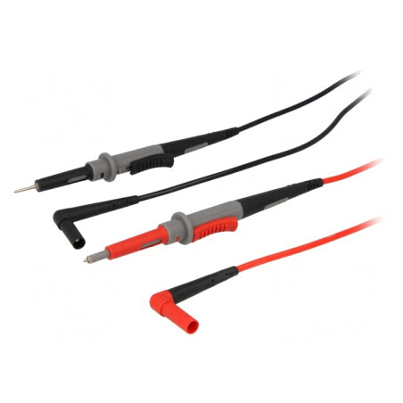 Cabluri de Măsurare 10A 1m Negru și Roșu | Electronic-mag.ro | Componente Electronice