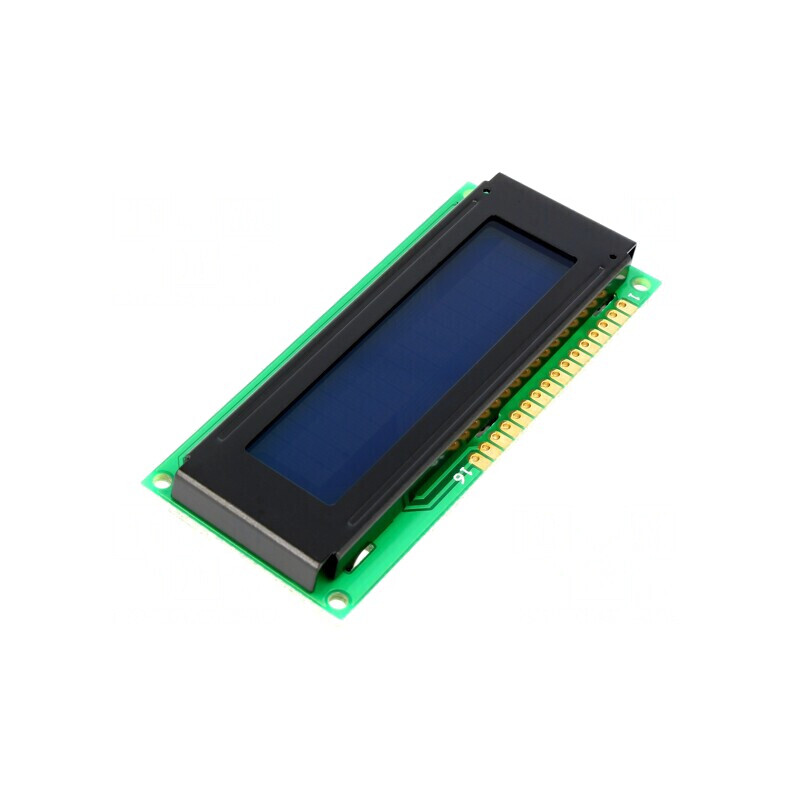 Afişaj LCD Alfanumeric 16x1 LED 80x36x10.5mm | Electronic-mag.ro | Componente Electronice