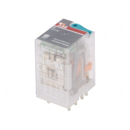 Releu electromagnetic 4PDT 125VDC 6A | Electronic-mag.ro | Componente Electronice