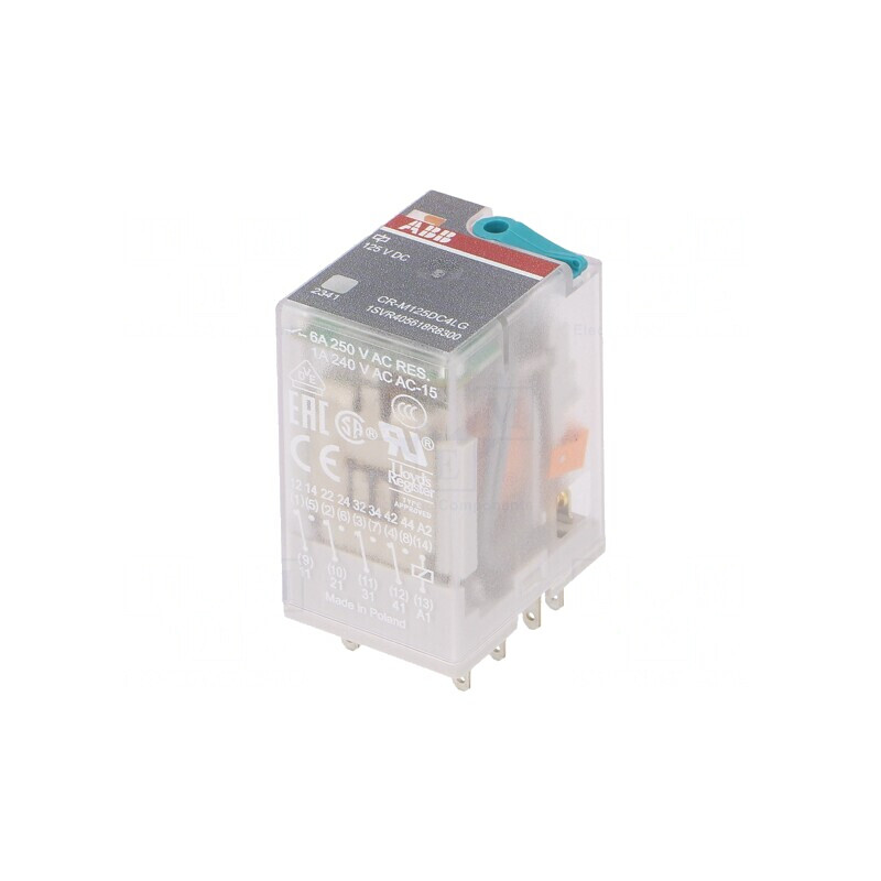 Releu electromagnetic 4PDT 125VDC 6A | Electronic-mag.ro | Componente Electronice Releu electromagnetic 4PDT 125VDC 6A | Electronic-mag.ro | Componente Electronice