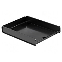 Suport ESD Polipropilenă Neagră 245x341x43mm 258x343x53mm | Electronic-mag.ro | Componente Electronice