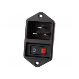 Conector Alimentare AC 16A 250V IEC 60320 | Electronic-mag.ro | Componente Electronice