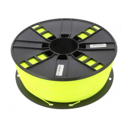 Filament ABS 1.75mm Galben Strălucitor 1kg | Electronic-mag.ro | Componente Electronice