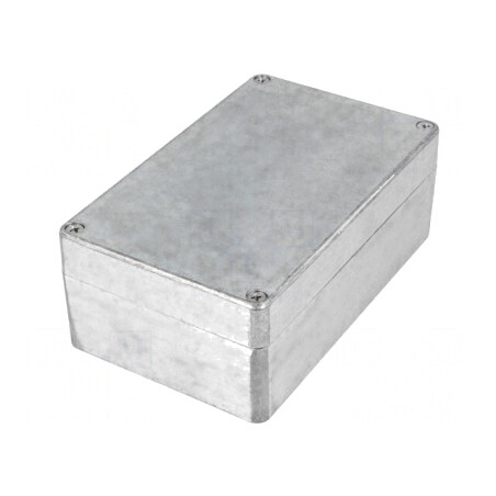 Carcasă Universală Aluminiu 100x160x60 mm Naturală | Electronic-mag.ro | Componente Electronice