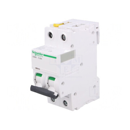 Întrerupător de Supracurent 20A 2P 400V C | Electronic-mag.ro | Componente Electronice