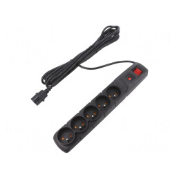 Prelungitor 5 prize protecție supratensiune 5M negru | Electronic-mag.ro | Componente Electronice