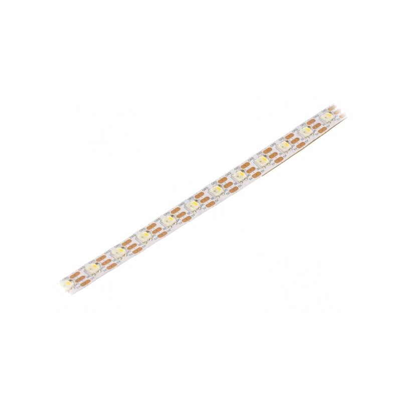 Bandă LED RGBW 5050 Programabilă 5V 70 LED/m 12mm PCB Albă IP20 | Electronic-mag.ro | Componente Electronice