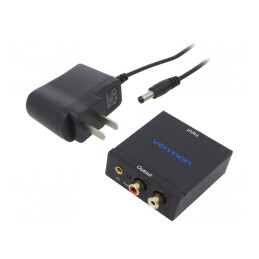 Convertor Digital-Analog 5V DC RCA 192Hz