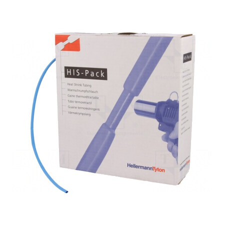 Manșon Termocontractabil Albastru 2.4mm x 10m | Electronic-mag.ro | Componente Electronice