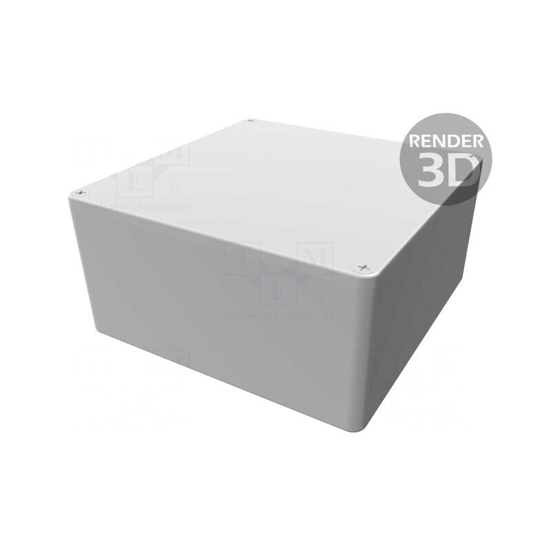 Carcasă Universală din Aluminiu 120x120x59 mm | Electronic-mag.ro | Componente Electronice