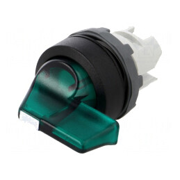 Comutator Rotativ 22mm Verde IP66 | Electronic-mag.ro | Componente Electronice