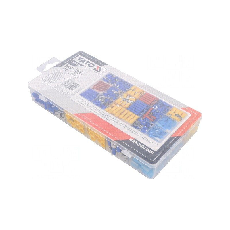 Set Conectori Crimpat Izolați 360 Buc. | Electronic-mag.ro | Componente Electronice