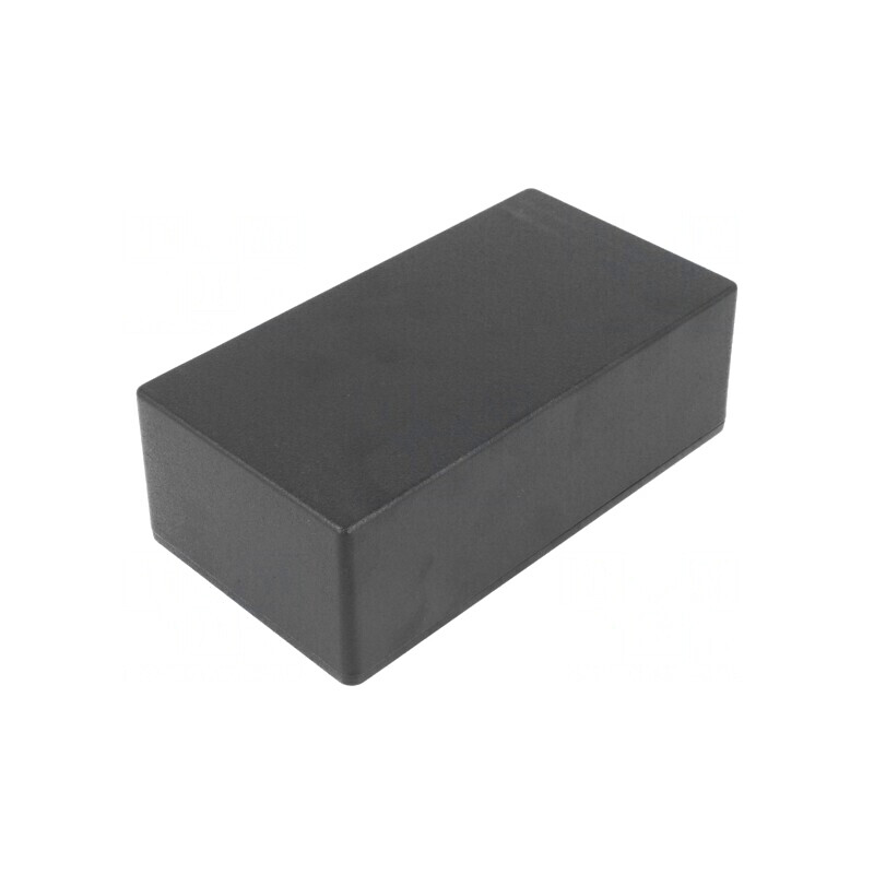 Carcasă universală aluminiu IP54 82x153x50mm 1590P1BK | Electronic-mag.ro | Componente Electronice