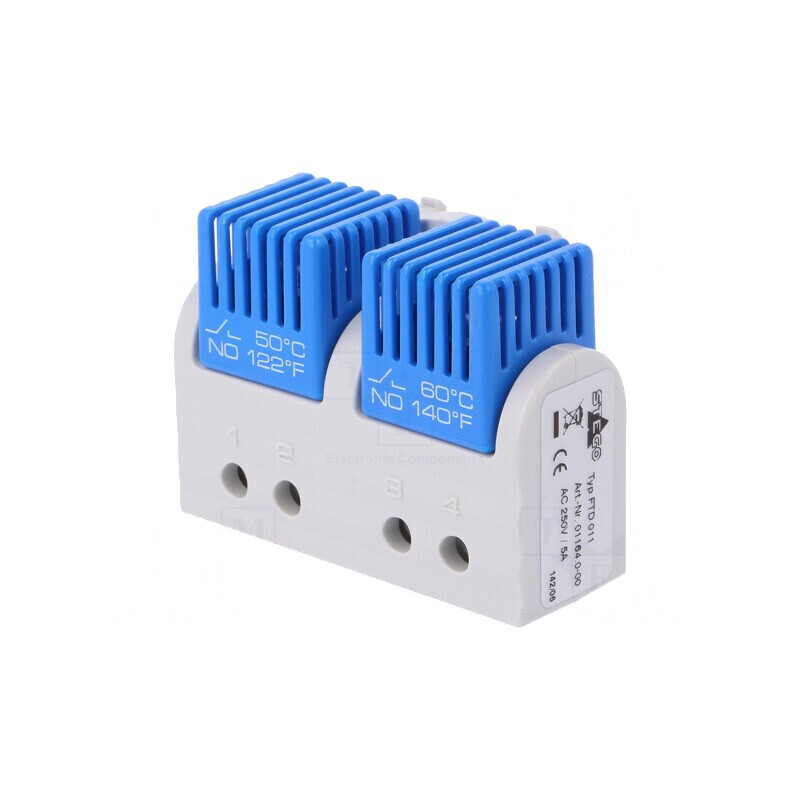 Termostat NO cu Sensori x2 5A 250VAC Cleme Șurub -40÷80°C | Electronic-mag.ro | Componente Electronice Termostat NO cu Sensori x2 5A 250VAC Cleme Șurub -40÷80°C | Electronic-mag.ro | Componente Electronice
